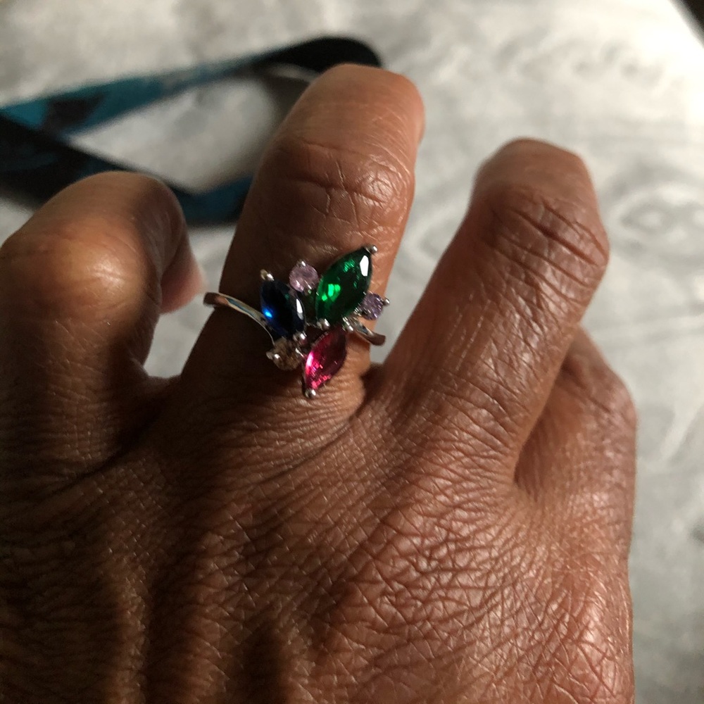 Colorful Crystal Ring (NEW)
